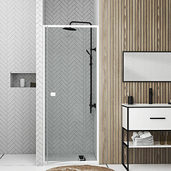 Aurlane Porte de douche pivotante 90 cm pas cher