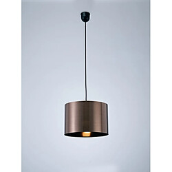 Luminaire Center Suspension Dako Noir 1 ampoule 29cm