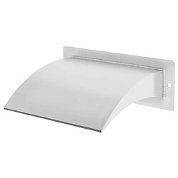 vidaXL Fontaine d'étang Acier inoxydable 30 x 9 x 26 cm Argenté