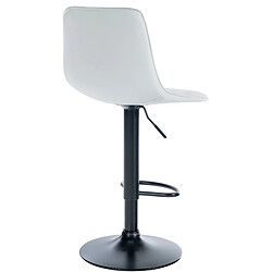 Avis Non Tabouret de bar Lex simili cuir noir