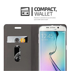 Acheter Cadorabo Coque Samsung Galaxy S6 EDGE Etui en Gris