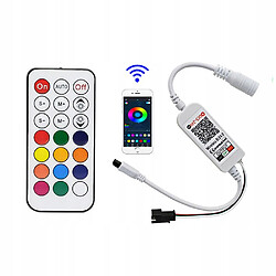 GUPBOO Télécommande Universelle de Rechange pour bande lumineuse LED WS2812B WS2811 pixel