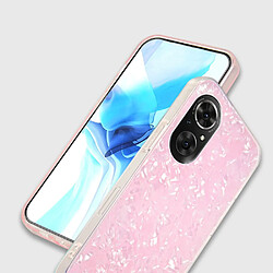 Coque en TPU + acrylique IPAKY anti-rayures, IMD, antichoc rose pour votre Honor 50 SE