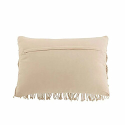 Paris Prix Coussin Déco à Franges Cosy 40x60cm Beige