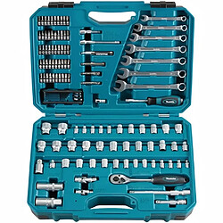 Jeu d'outils (120 pieces) en coffret MAKITA en chrome-vanadium - E-06616