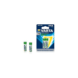 Piles rechargeables VARTA AAA x2