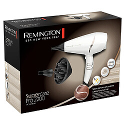 Remington Supercare Pro 2200 AC sèche-cheveux 2200 W Noir, Blanc