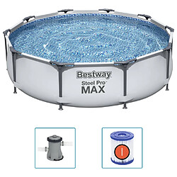 Bestway Ensemble de piscine Steel Pro MAX 305x76 cm