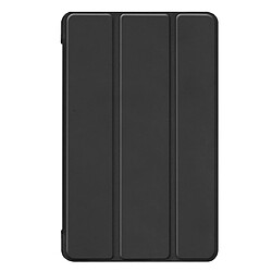 Wewoo Housse Coque Etui à rabat horizontal en cuir Custer Texture pour Galaxy Tab A 8.0 2019 P205 / P200avec support à trois rabats Noir