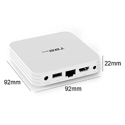 Acheter Box Android TV 4K Ultra HD Quad-Core 1GB+8GB Wifi HDMI EU YONIS