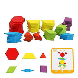 Universal Puzzles pour enfants Jouets éducatifs Jeux créatifs Puzzles puzzles Apprendre la géométrie du bois pour les enfants pas cher