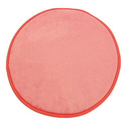 Thedecofactory FLANELLE - Tapis rond extra-doux corail diam.70