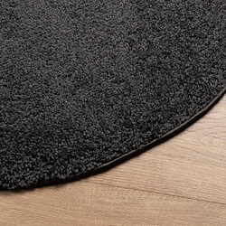 Avis vidaXL Tapis shaggy PAMPLONA poils longs moderne anthracite Ø 240 cm