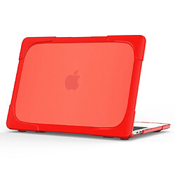 Wewoo Housse Coque Mac Pour MacBook Pro 13,3 pouces avec barre tactile A2159 / A1989 TPU + PC de protection ordinateur portable bicolore rouge