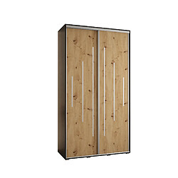 Abiks Meble Armoire Davos 12 À Portes Coulissantes 235,2/130/45 2 Portes