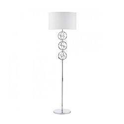 Luminaire Center Lampadaire Innsbruck chrome poli et 1 ampoule