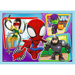 Trefl Puzzle 4w1 Ekipa Spidaya Spiderman pas cher