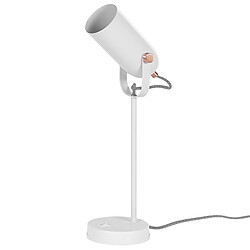 Acheter Beliani Lampe à poser TYRIA Métal Blanc