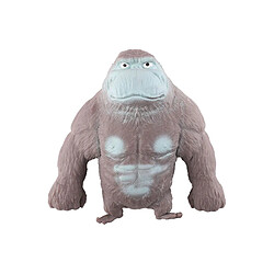 Jouet de singe brun TPR Stretch Gorilla Toy Squeeze Toy pour enfants adulte soulagement du stress, 100% nouveau