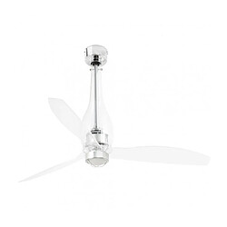 faro Plafonnier ventilateur Eterfan Acier,diffuseur Verre 67,4 Cm Matériau : Acier,diffuseur Verre Type d'ampoule : LED intégré Puissance Max en Watts (W) : 17 Ampoules incluses : Non IP20 Température de couleur LED en Kelvin (K) : 3000 Flux lumine