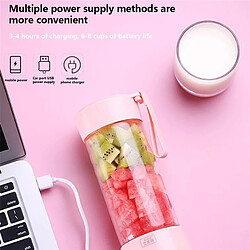 Universal Mini-mixeur portable USB rechargeable presse-jus électrique portatif mixeur à smoothie