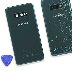 Acheter Samsung Vitre arrière pour Samsung Galaxy S10e Original Service Pack Vert Foncé