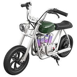 Avis HYPER GOGO Pioneer 12 Plus avec application moto électrique pour enfants pneus pneumatiques 12'' haut-parleur Bluetooth-vert