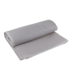 Acheter Tissu de maille de polyester de 1 yard trois couches tissu net extérieur gris