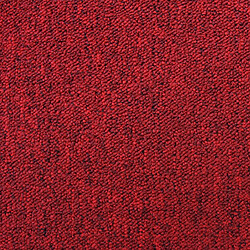 Monstershop Dalle de Moquette Couleur Rouge Ecarlate, 20 Dalles de 50cm x 50cm (5m²)