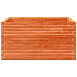 Acheter vidaXL Jardinière cire marron 90x90x46 cm bois de pin massif