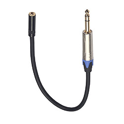 Acheter Câble audio Cordon Ligne 6.35mm Mâle à 3.5mm Femelle Connexion TC203NF03