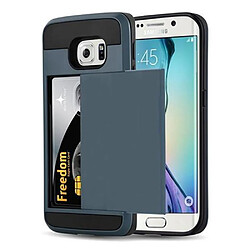 Cadorabo Coque Samsung Galaxy S6 EDGE Etui en Bleu