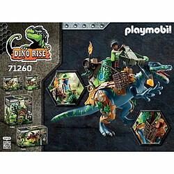 Playmobil® Spinosaure et Combattant Playmobil Dino Rise 71260