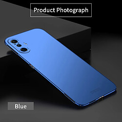 Mofi Coque en TPU Bouclier Slim Givré rigide bleu pour votre Xiaomi Redmi K40 Gaming