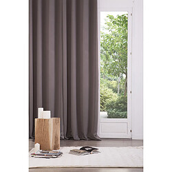 Atmosphera, Createur D'Interieur 2 Rideaux Occultant - 240 x 135 cm. - Taupe