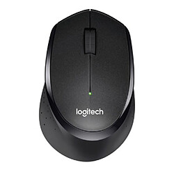 Souris silencieuse sans fil Logitech M330 USB 2.4Ghz Souris de bureau optique muet 1000DPI - noir