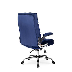 Acheter Vivaldi Fauteuil Pivotant LONDON Bleu Marine