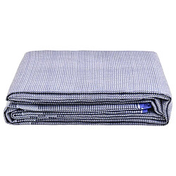 vidaXL Tapis de tente 550x250 cm Bleu