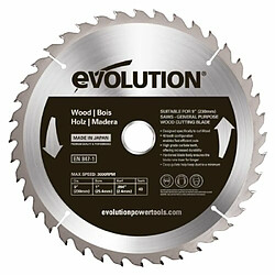 Avis Evolution 230 WD Lame à bois TCT pour scie circulaire 230mm