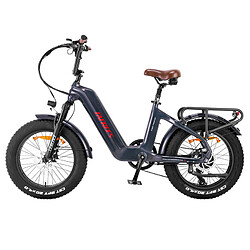 Acheter Vélo électrique Fafrees 20*4.0 pouces moteur de 500W Vitesse de 25 km/h Batterie Samsung 48V 22.5Ah, F20 Master - Gris Aurora