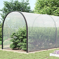 vidaXL Bâche transparente avec œillets 10x12 m polyéthylène