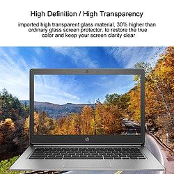 Wewoo Film de protection pour écran en verre trempé HD ordinateur portable HP Chromebook 13 G1 ENERGY STAR 13,3 pouces pas cher