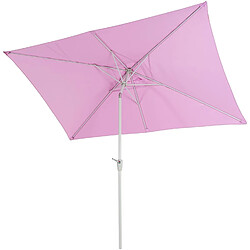 Decoshop26 Parasol de jardin lilas