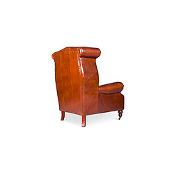 Acheter ICONIK INTERIOR Fauteuil Design Churchill Lounge Marron vieilli