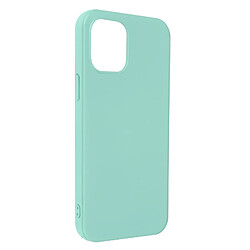 Avizar Coque iPhone 13 Mini Silicone Semi-rigide Finition Soft-touch turquoise