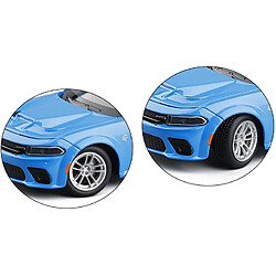 Avis Universal Nouveauté 1: 32 Dodge Challenger SRT Hellcat Sport Model Alliage Moulding Toy Car Simulation Collection Jouets pour enfants Cadeaux | Moulding Toy Car(Bleu)