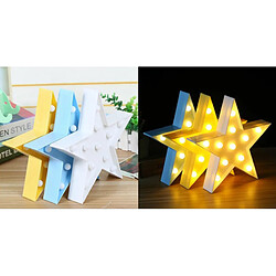 Universal 3 pcs LED veilleuse lovely star light enfant cadeau jouet bébé enfant chambre décoration lampe murale éclairage intérieur | LED veilleuse pas cher