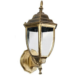 Tradex GARDEN LANTERNE APPLIQUE MURALE LAMPE EXTÉRIEURE RÉTRO MURALE ES09 BRONZE