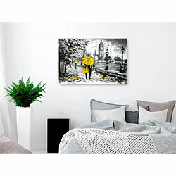 Paris Prix Tableau Imprimé Walk in London Wide Yellow 60 x 90 cm