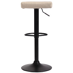 Non Tabouret de bar Dyn V2 tissu noir pas cher